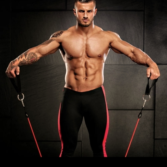 4Pcs Resistance Band Handles Elastic Bands for Exercise Equipment Parts - Picture 4 of 4